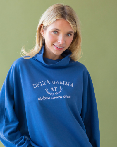 Roll Neck Sweater Navy