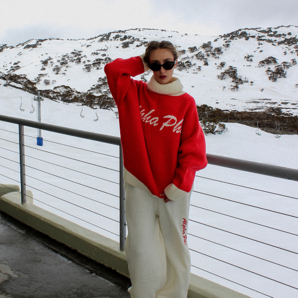 Chalet Turtleneck Knit Sweater