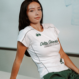Women’s Contrast Panel Baby Tee