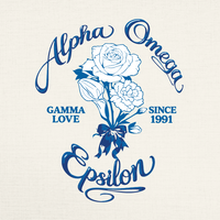 Alpha Omega Epsilon Floral – 3365