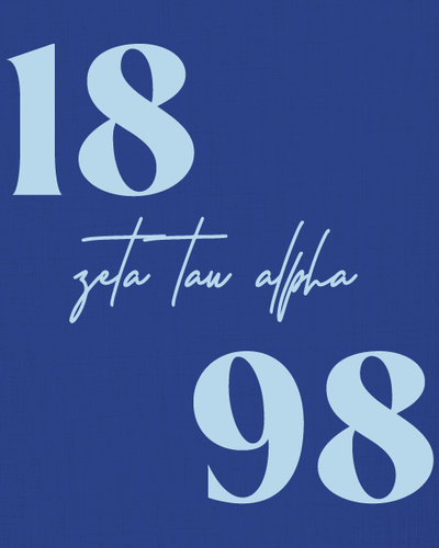 Zeta Tau Alpha Founding Year – 3477