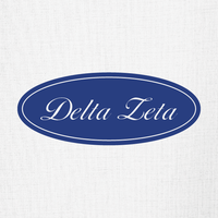 Delta Zeta Classic Wordmark Design