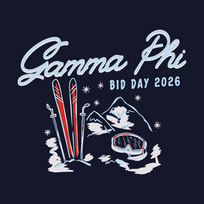 Gamma Phi Beta Bid Day Ski Mountain Winter Adventure - 3647
