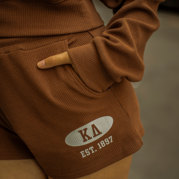 Waffle Knit Sweatshort