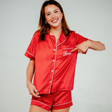 Women's Satin Pajama Shorts