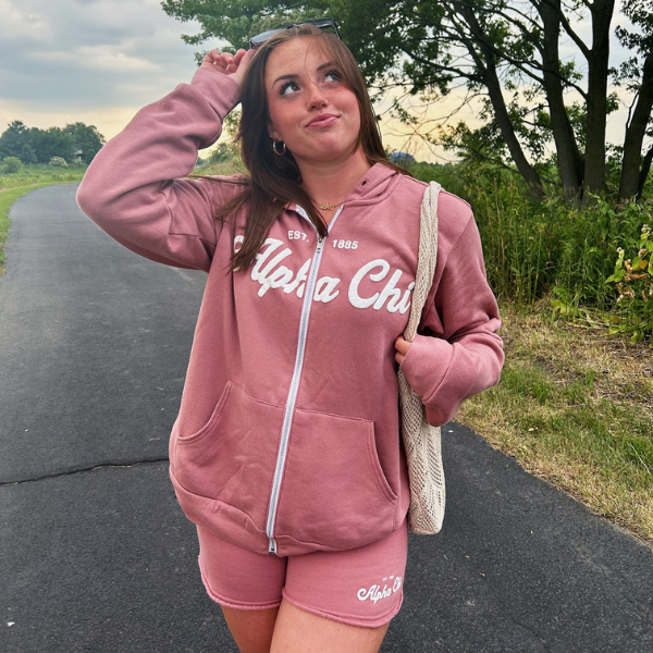 Full-Zip Hoodie Cozy Fleece