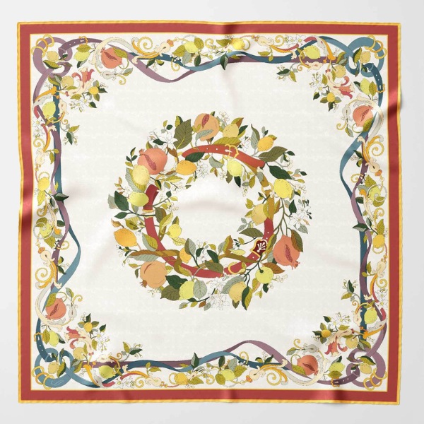 Classic Square Printed Scarf