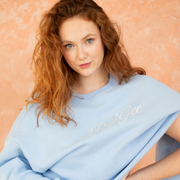 90s Blue Crewneck