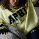 Chairlift Quarter Zip Knit Sweater