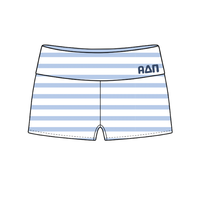 Sailor Fold Over Short – Ocean Breeze