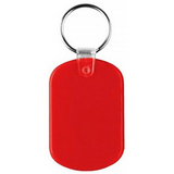 Oval Vinyl Keytag