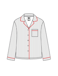 Women’s Cotton Stripe Knit PJ Top