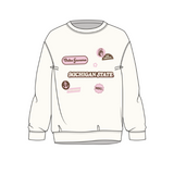 Heavyweight Drop cut Crew Sweater