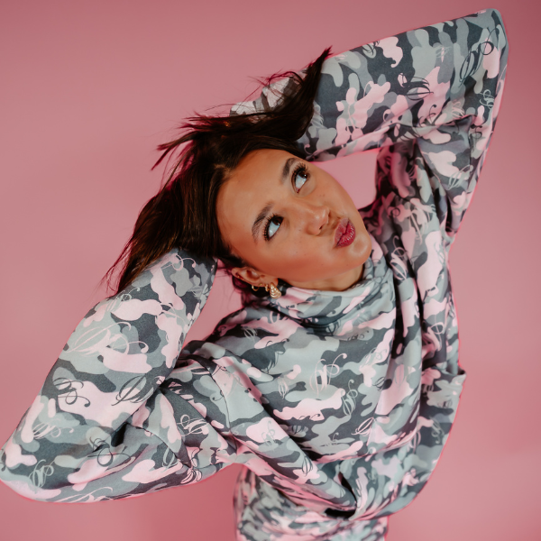 Camo Rosè Hoodie