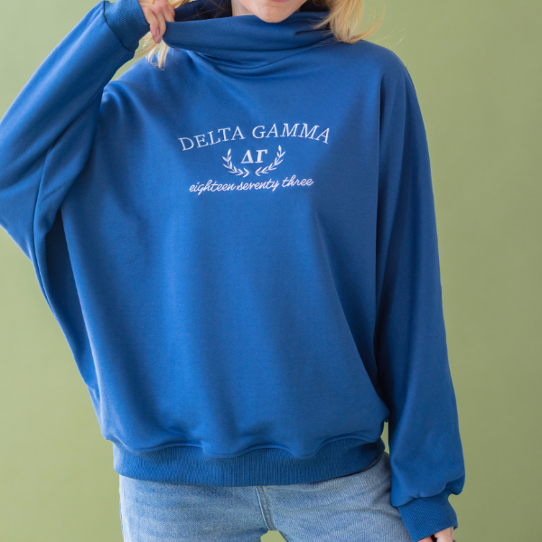 Roll Neck Sweater Navy