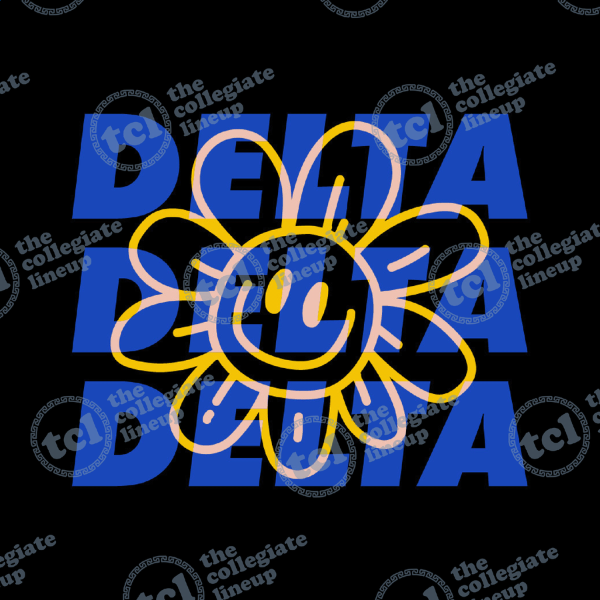 Delta Delta Delta Floral – 1858
