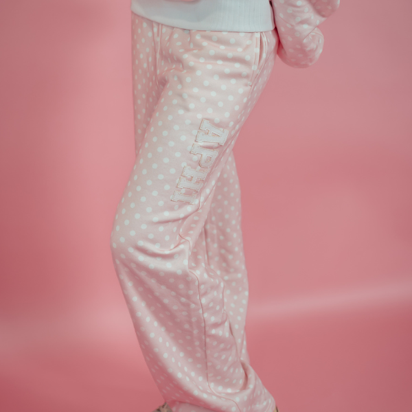Dotted Graphic Sweatpants
