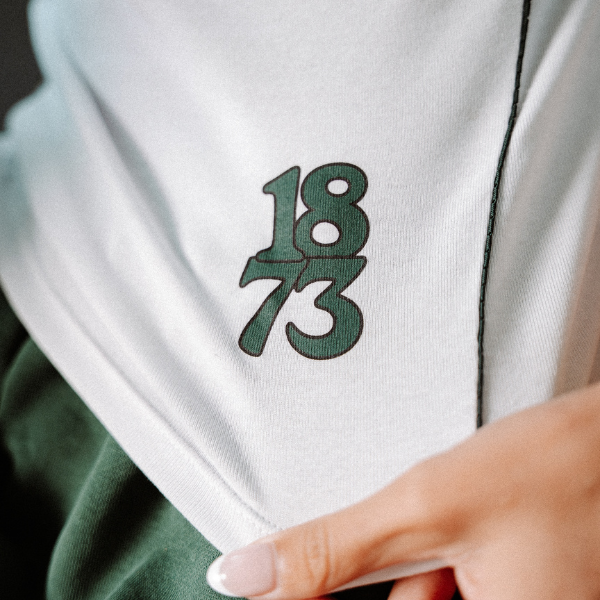 Women’s Contrast Panel Baby Tee - The Collegiate Lineup