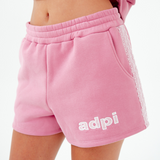 Drop Cut Sweatshorts with Binding Lace