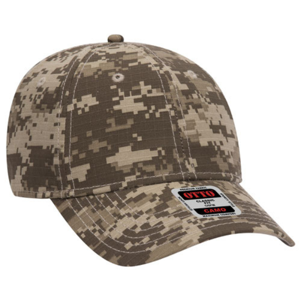 Camouflage 6 Panel Low Profile Baseball Cap