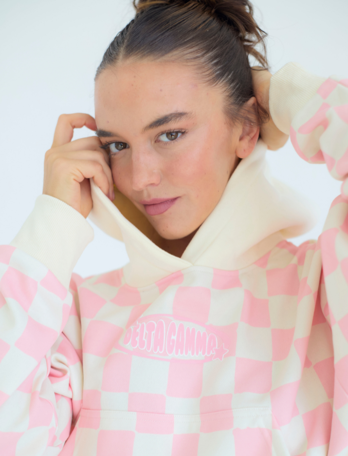 Sugar Rush Influencer Crop Hoodie