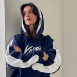 Laid Back Panel  Hoodie