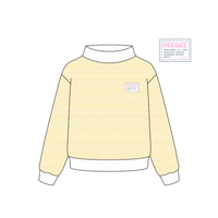 Seaside Mockneck Sweater - Sunkissed