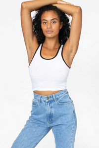 2x1 Rib Crop Tank