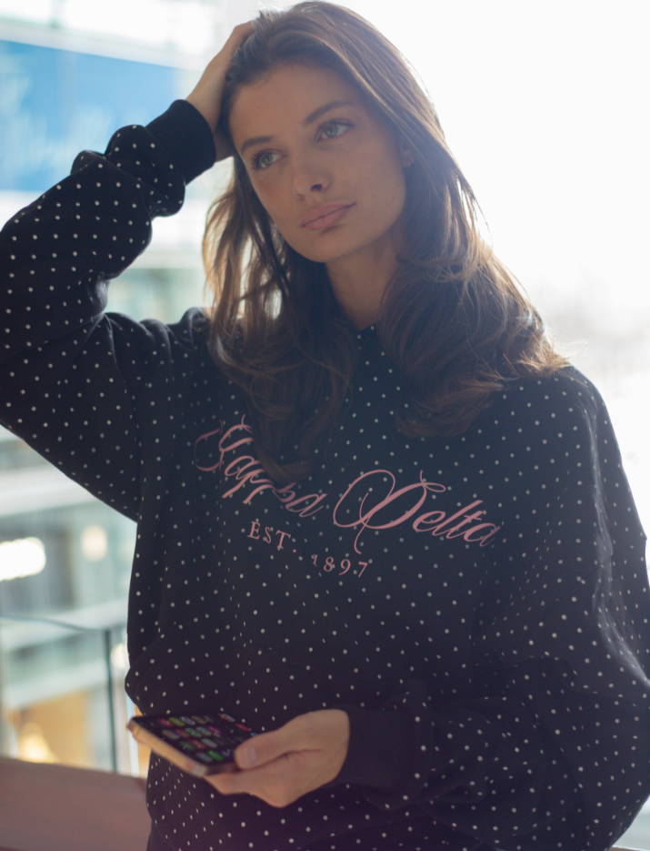 Sprinkle Fleece Hooded Sweatshirt