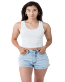 BABY RIB CROP TANK