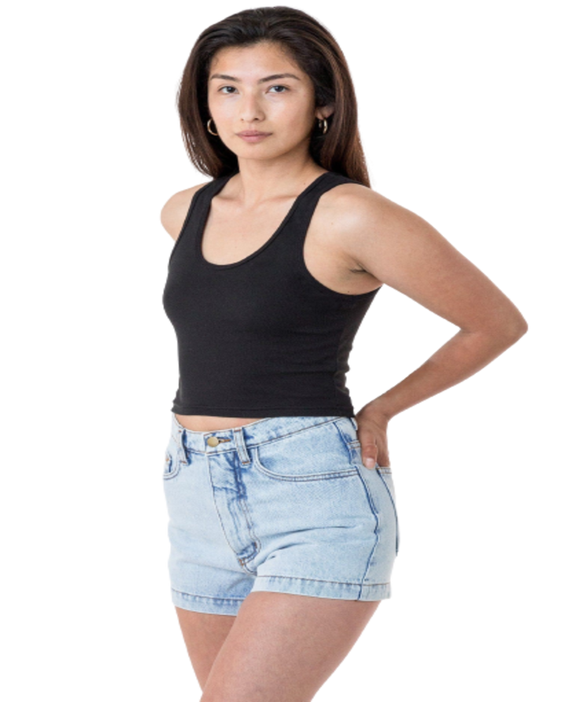 BABY RIB CROP TANK