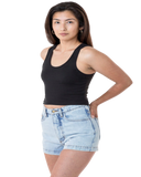 BABY RIB CROP TANK