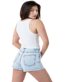 BABY RIB CROP TANK