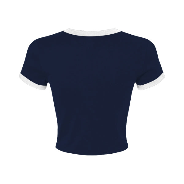 Ringer Tee with Shoulder Stripes – The Collegiate Lineup