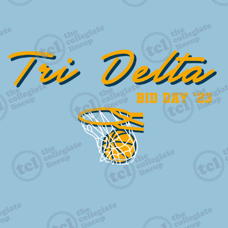 Delta Delta Delta Bid Day 2023 T-Shirt