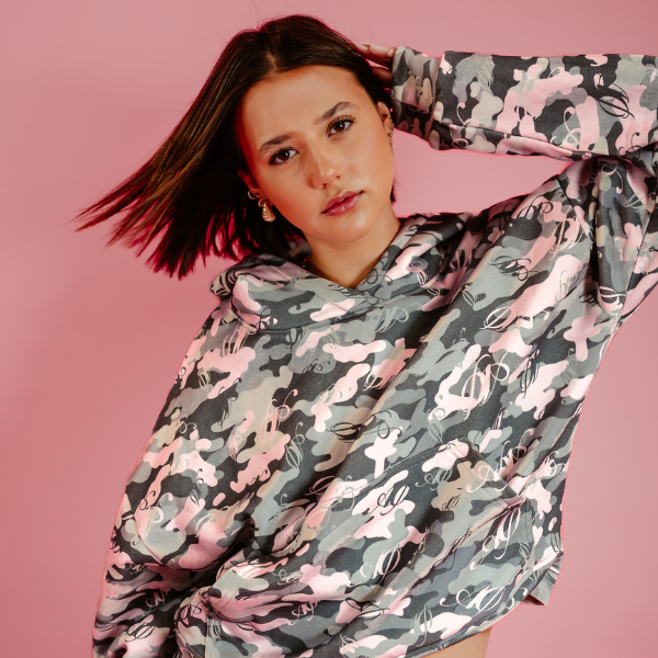 Camo Rosè Hoodie