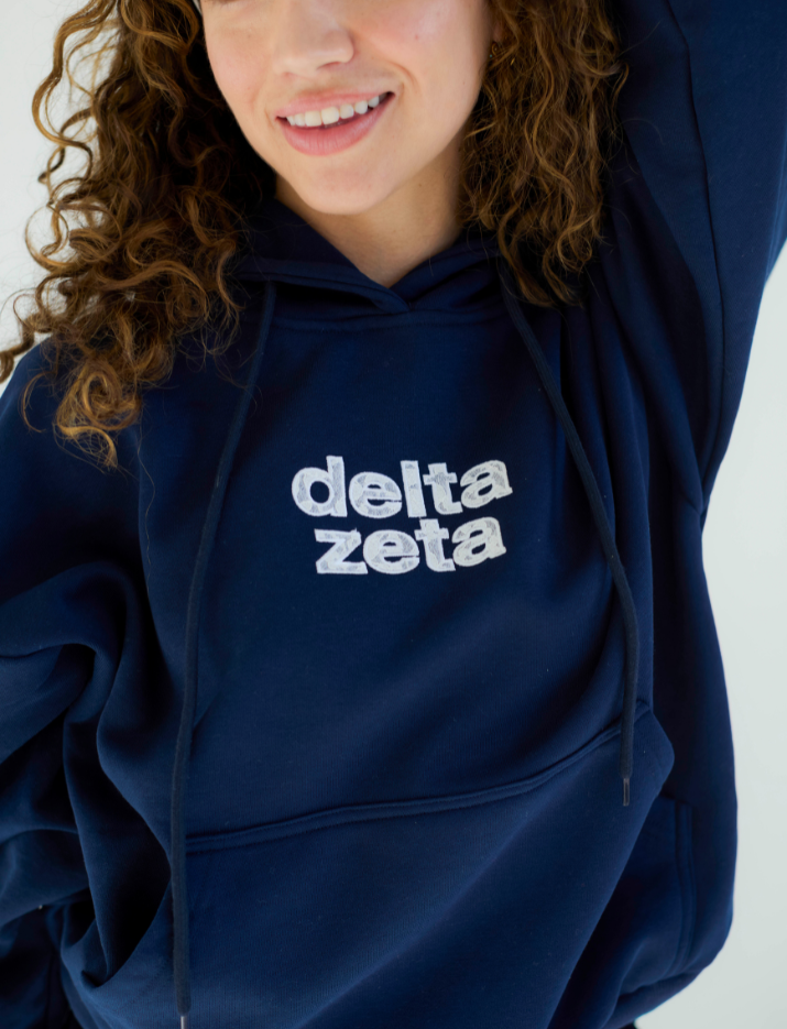 Lace Letter Hoodie