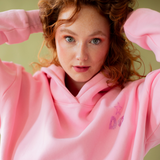 Pink Rhinestone Hoodie