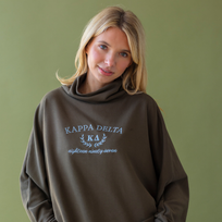ROLL NECK SWEATER BROWN