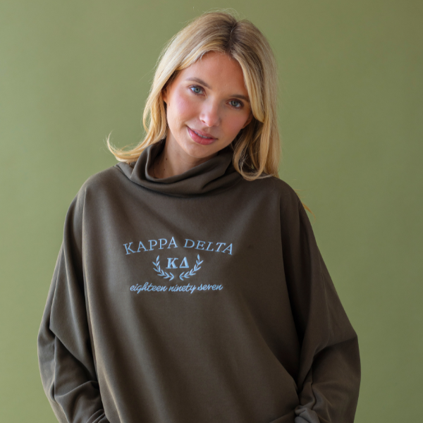 Roll Neck Sweater Brown