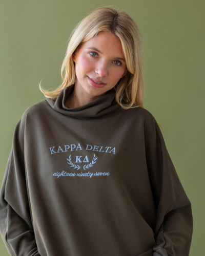 Roll Neck Sweater Brown
