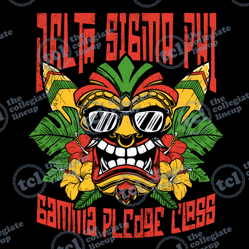 Delta Sigma Phi Gamma Pledge Class Tiki Tee