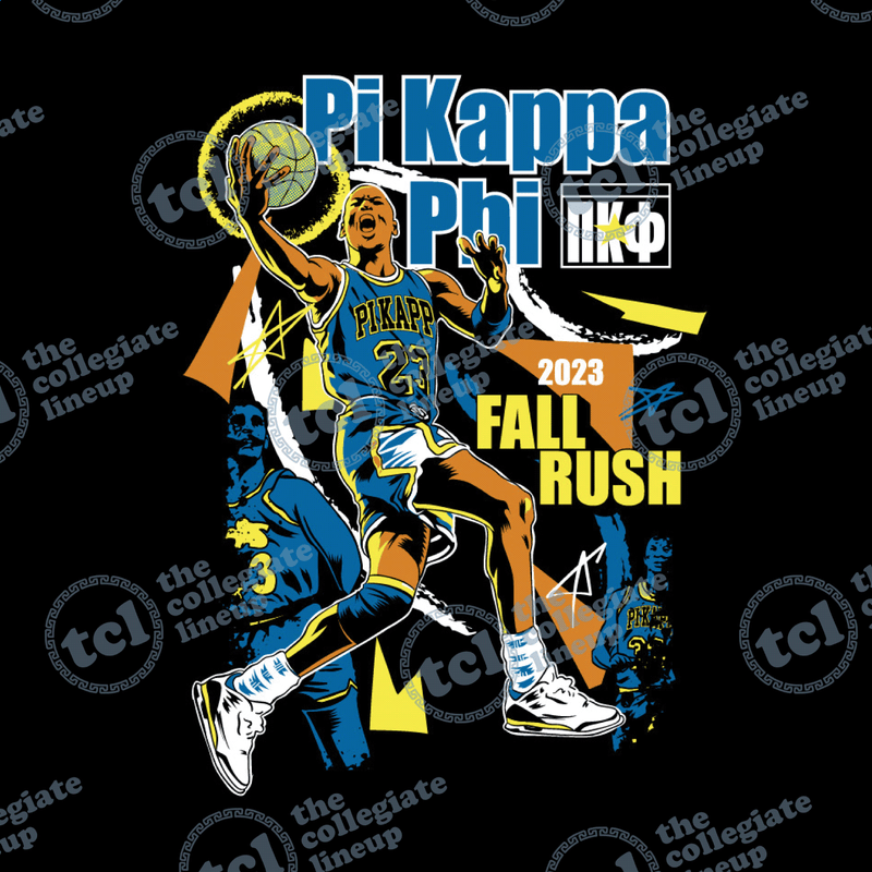 Pi Kappa Phi Fall Rush 2023 Basketball Tee