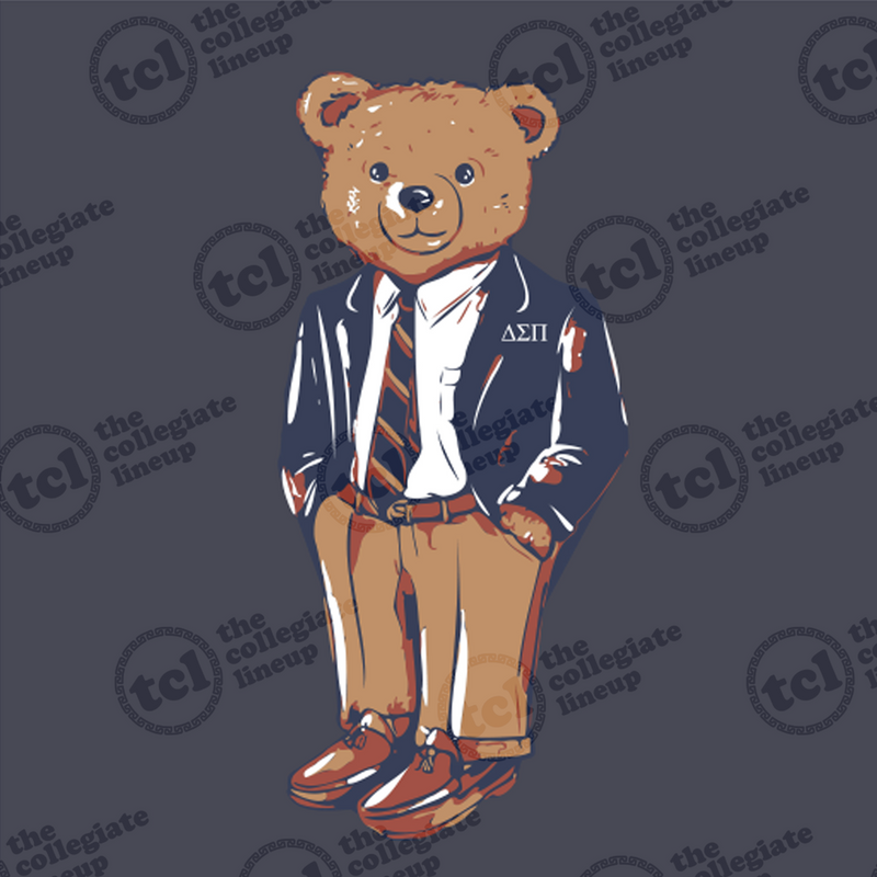 Delta Sigma Pi Suit Teddy Bear Design – 1704