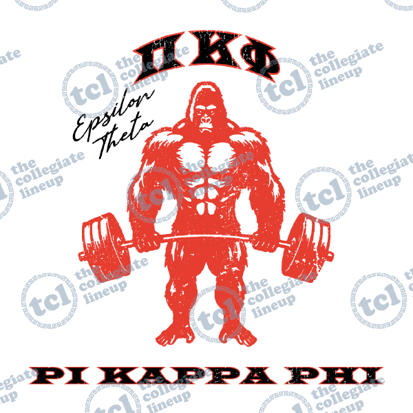 Pi Kappa Phi Gorilla Gym Design – 1751
