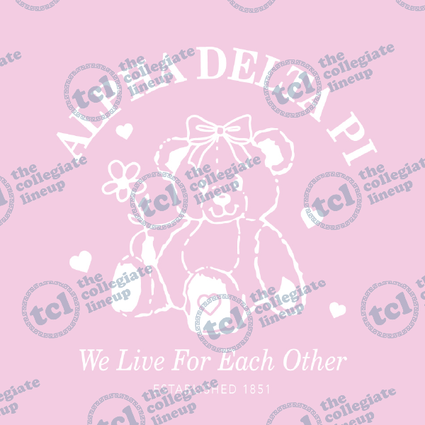Alpha Delta Pi Teddy Bear – 1742