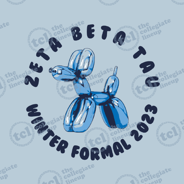 Zeta Beta Tau Winter Formal Balloon Animal – 1757