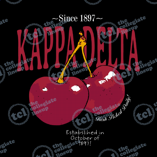 Kappa Delta Cherry Design – 1760
