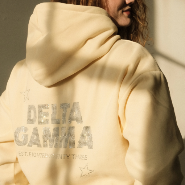 Lemon Rhinestone Hoodie