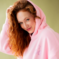 Pink Rhinestone Hoodie